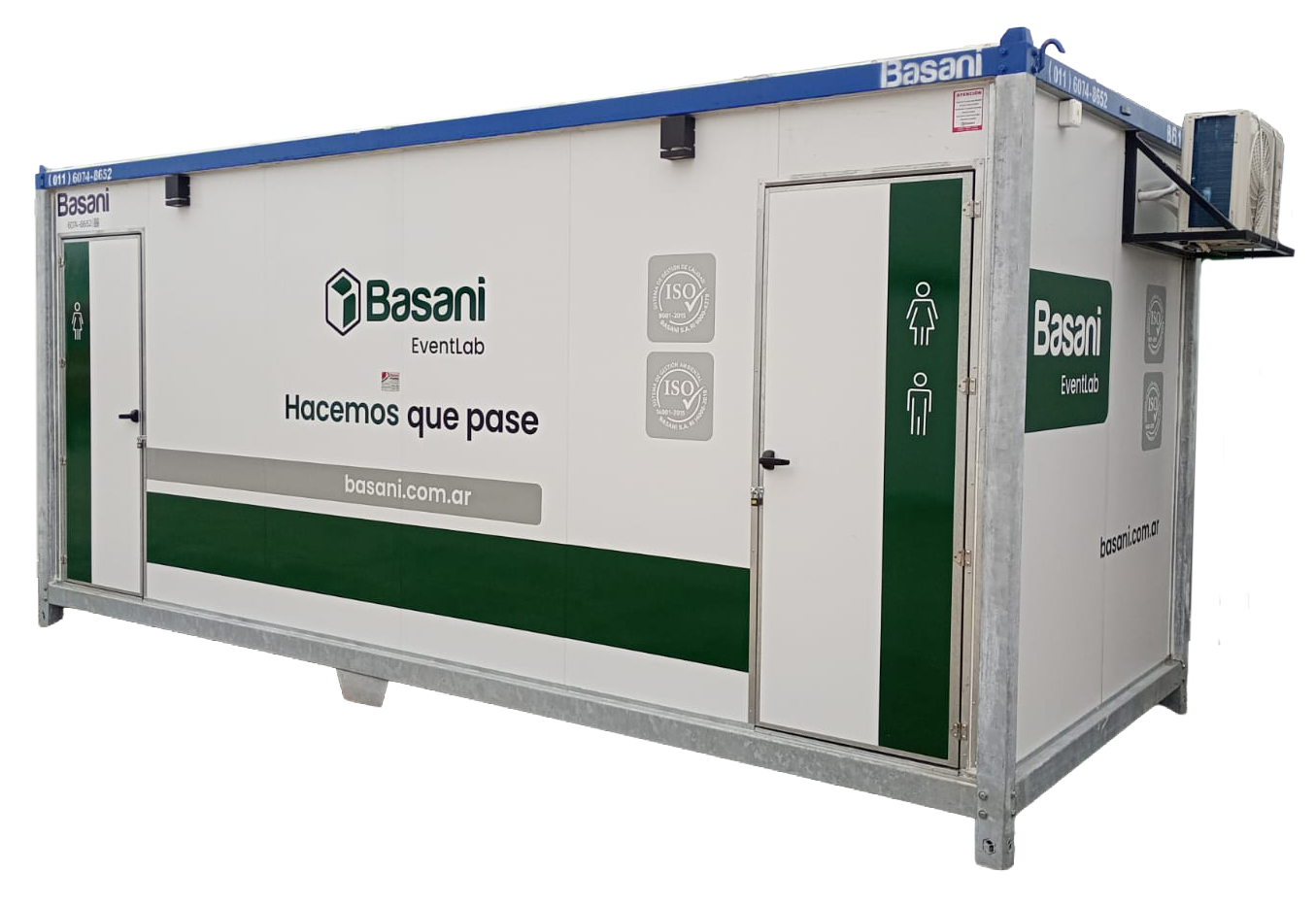 Módulo BA DELUXE DOBLE SANITARIO 6 MT
